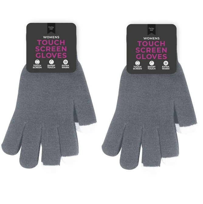Winter Warm Ladies Touchscreen Fingertip Gloves Cosy Smartphone Tablet One Size Winter Warm Ladies Touchscreen Fingertip Gloves Cosy Smartphone Tablet One Size